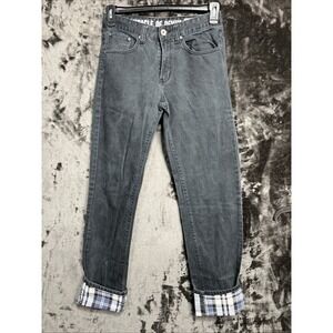 Miracle of Denim Men's 30 Jeans Gray Slim Straight Casual Cotton Preppy